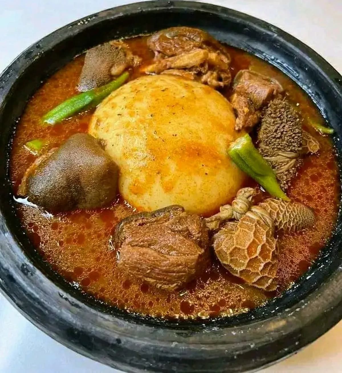 Eat Fufu in Ghana