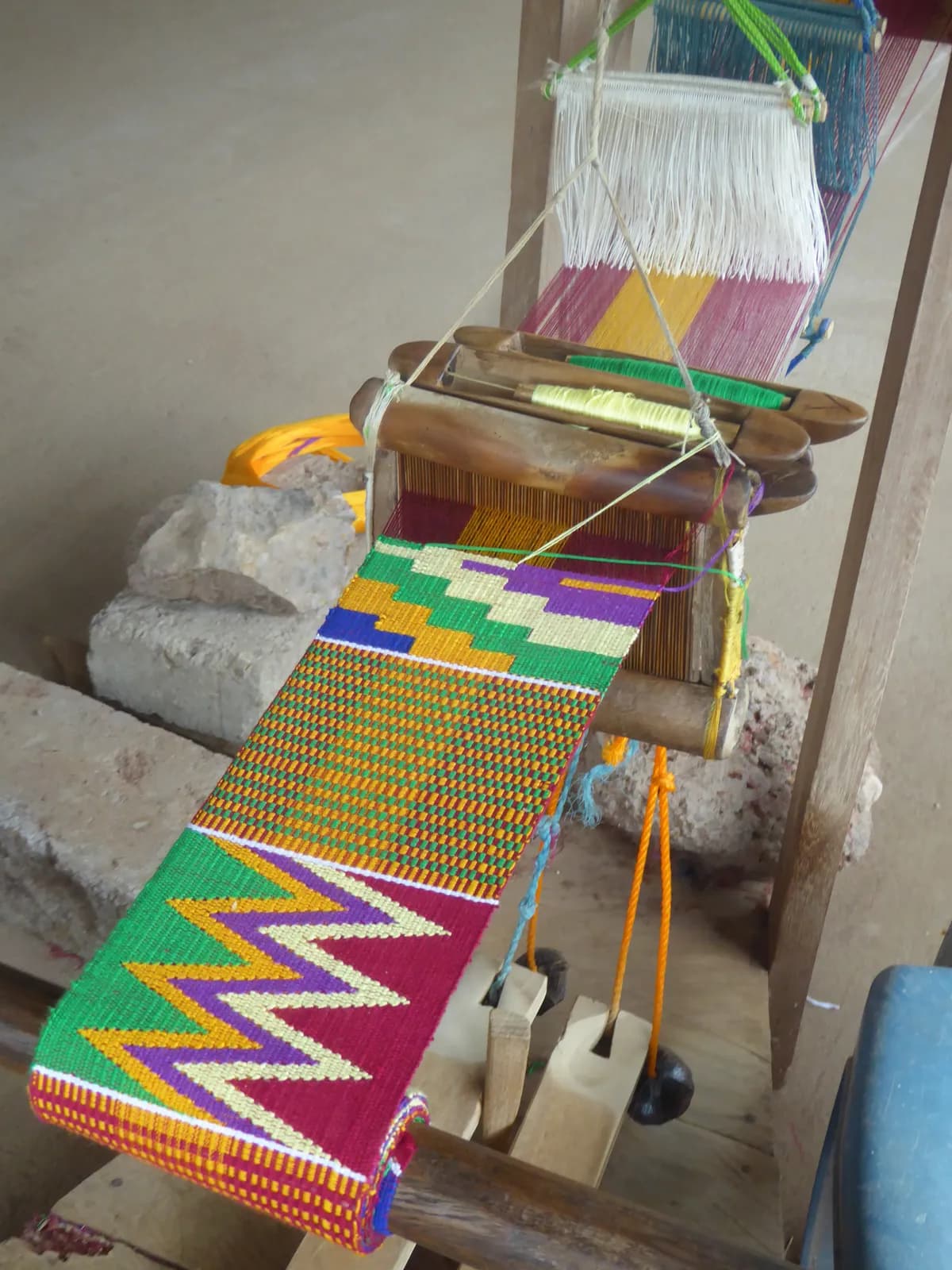 Colors of Culture – Kente Weaving Experience in Ghana