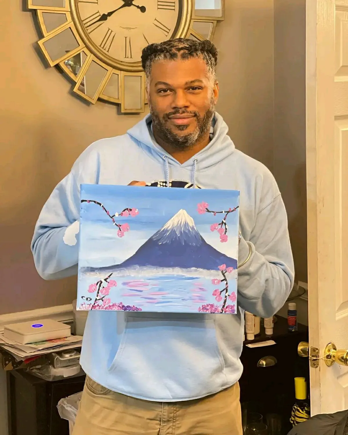 Davis painting nature