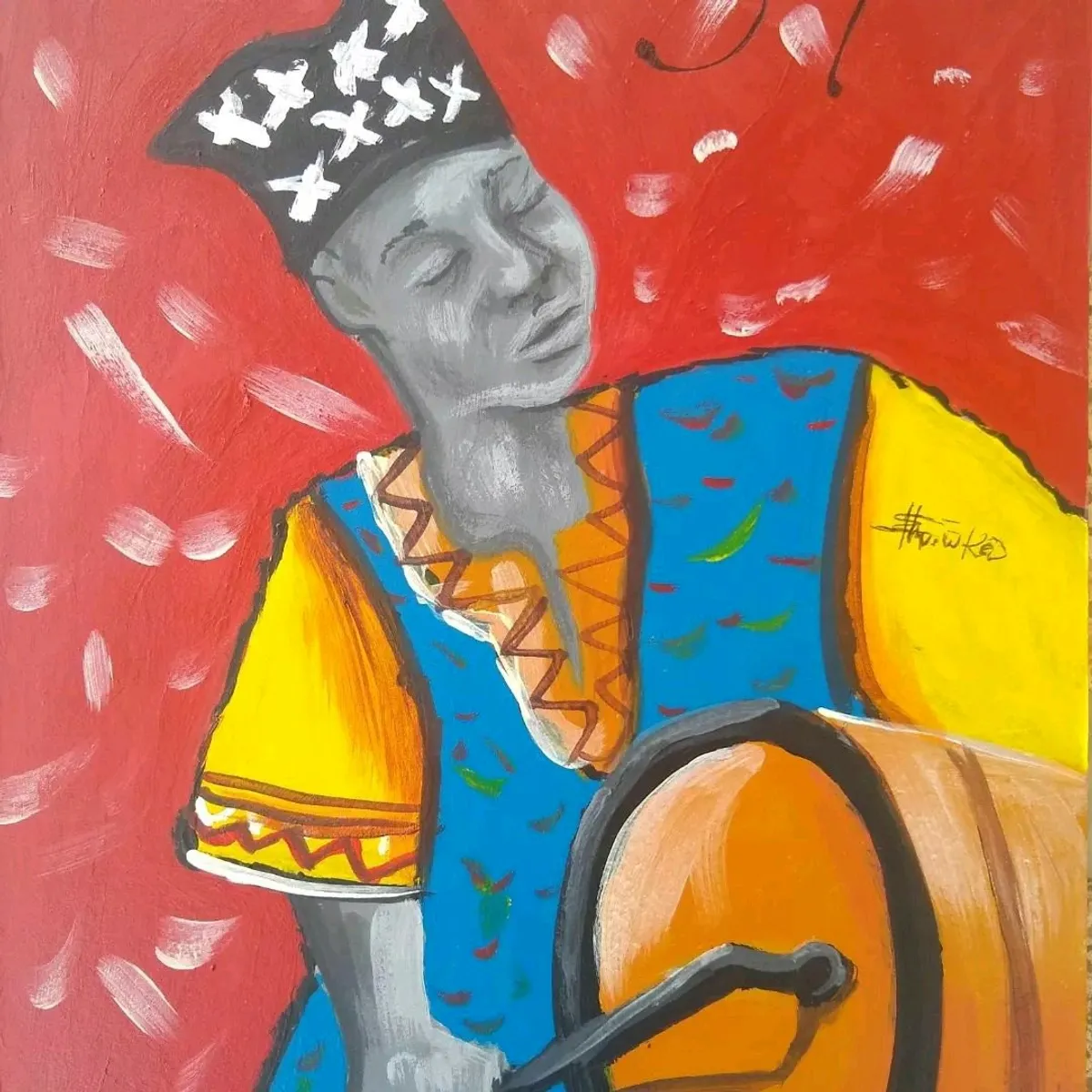 A traditional griot