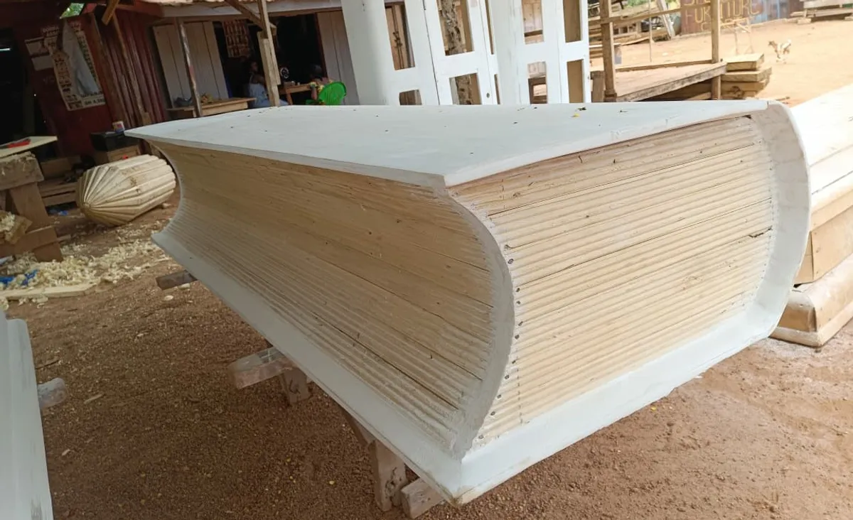 Bible coffin