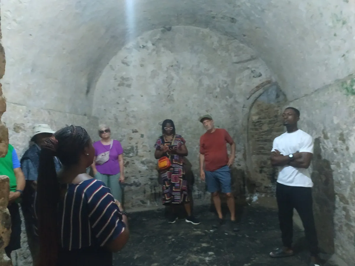Slave dungeon interior