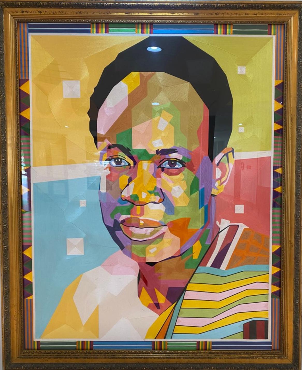 Kwame Nkrumah declaring Ghana's independence in 1957