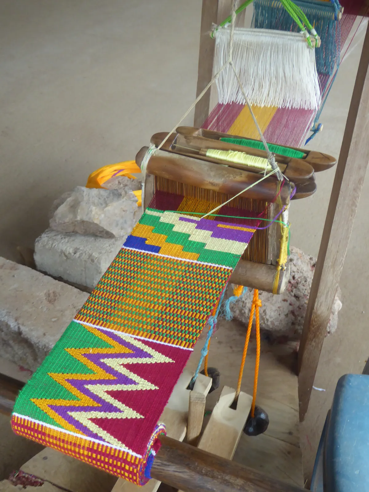 Kente weaving